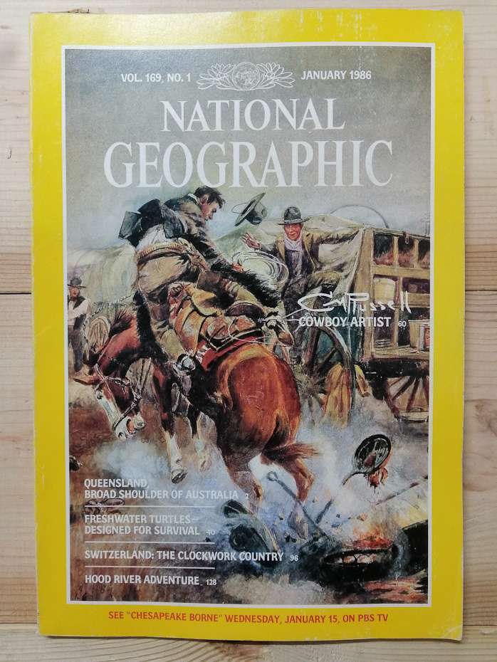 National Geographic Magazine, January 1986 (Vol.169, No.1) (eng.)