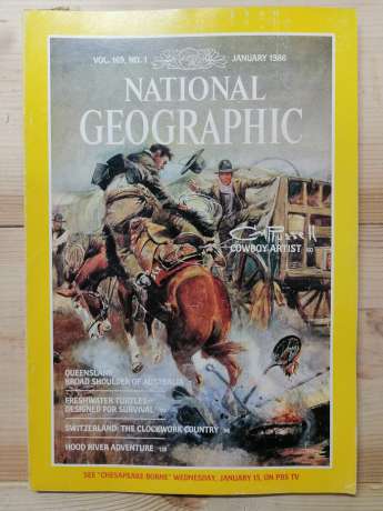 National Geographic Magazine, January 1986 (Vol.169, No.1) (eng.)