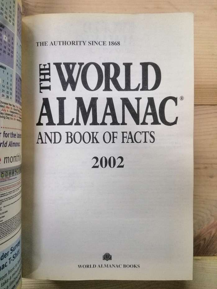 The World Almanac and Book of Facts 2002 - Ken Parks 2002