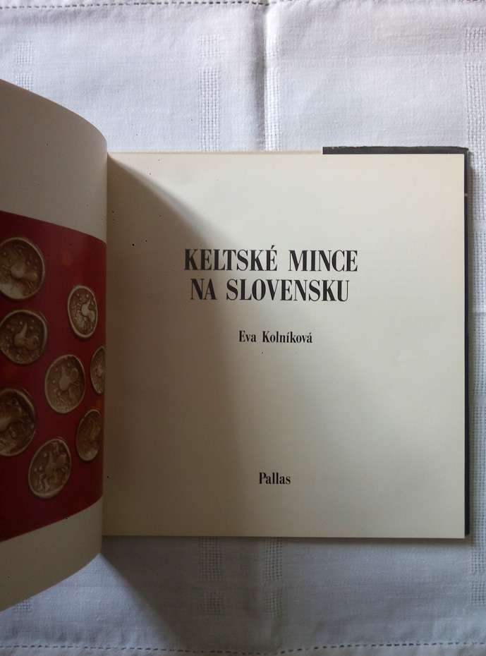 Кельтські монети в Словаччині - Keltske mince na slovensku - Kolnikova E. 1972