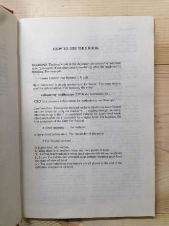 A Dictionary of Physics - John Daintith 1983