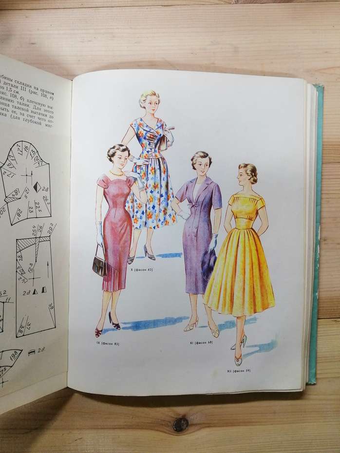 100 Фасонів жіночої сукні - Дрючкова М.А., Живаєва Є.І. та інш. 1690