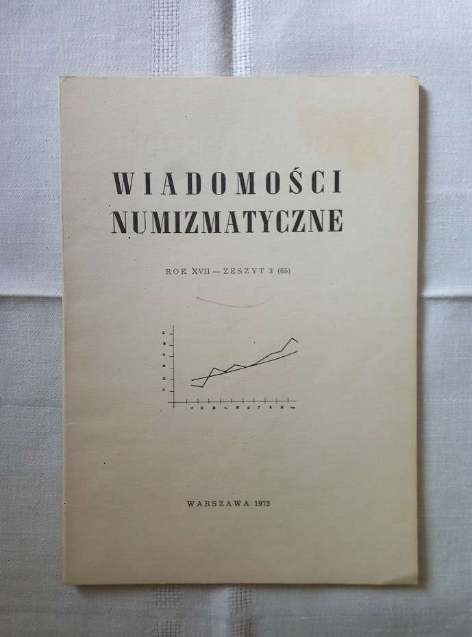 Нумізматичний журнал Wiadomosci numizmatyczne - Польща 1972 -1973