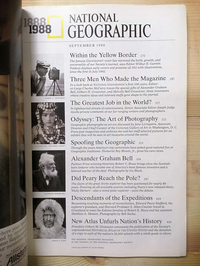 National Geographic Magazine, September 1988 (Vol.174, No.3) (eng.)