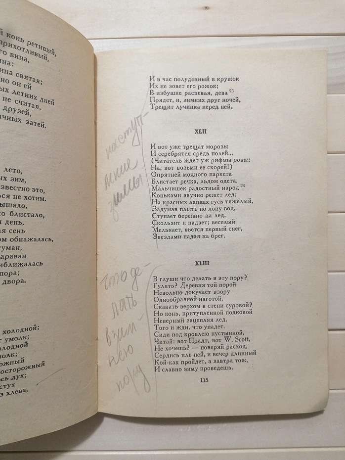 Пушкін О.С. - Євгеній Онєгін. Серія народна бібліотека. 1964 з малюнками